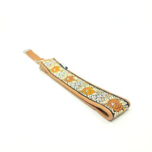 Halsband "Cognac Garden"
