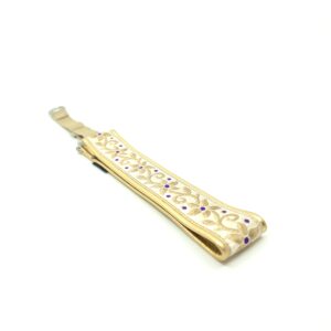 Halsband "Festive Flora" - Guld/Lila