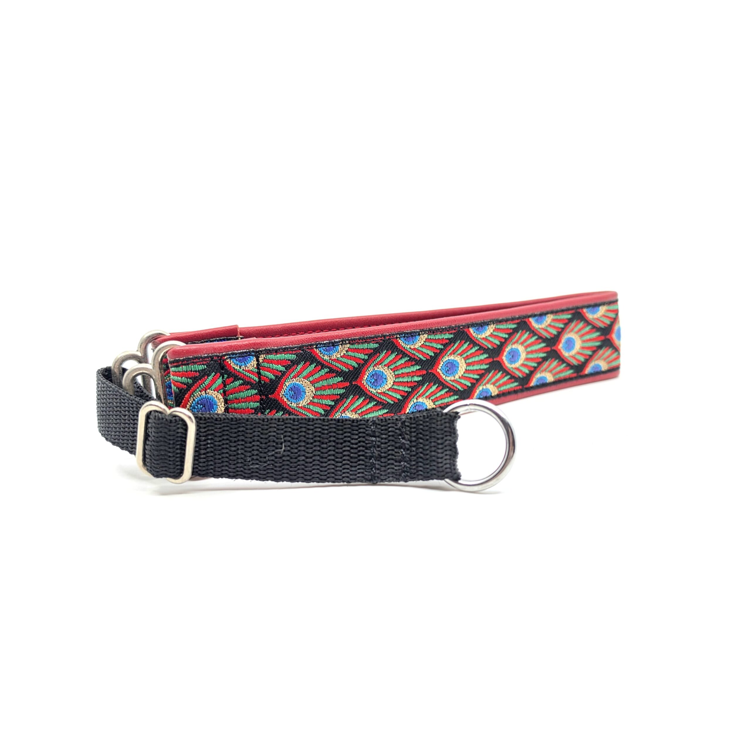 Halsband "Peacock Fever" - Röd - Bild 2