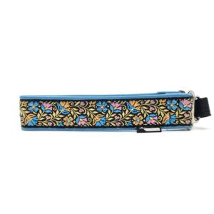 Halsband "Blooming Wild" - Turkos